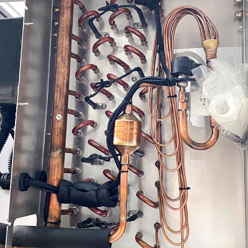 Évaporateur à haute température (10 ~ -8 ℃) et fonctionnement à faible bruit