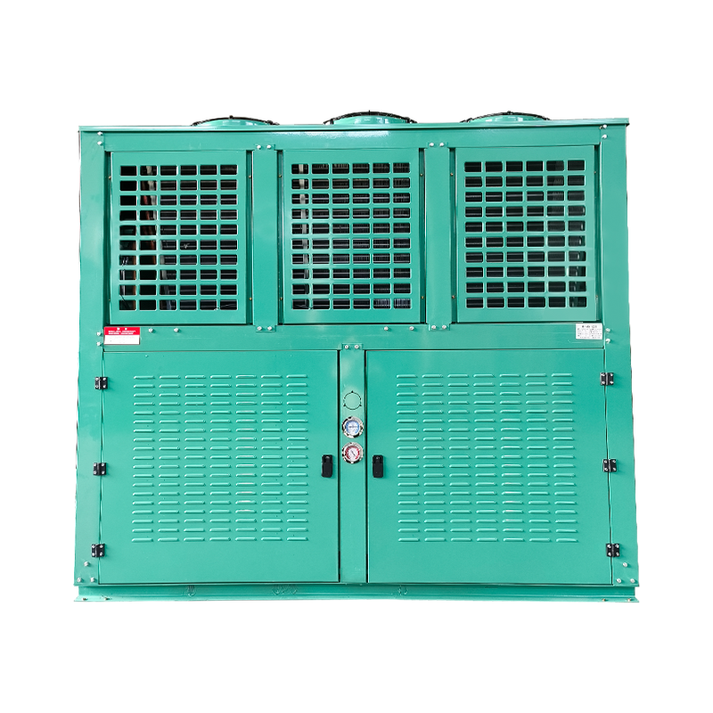 Unité de condensation à sortie d'air supérieure (utilisant un compresseur Xecom) 8-40HP